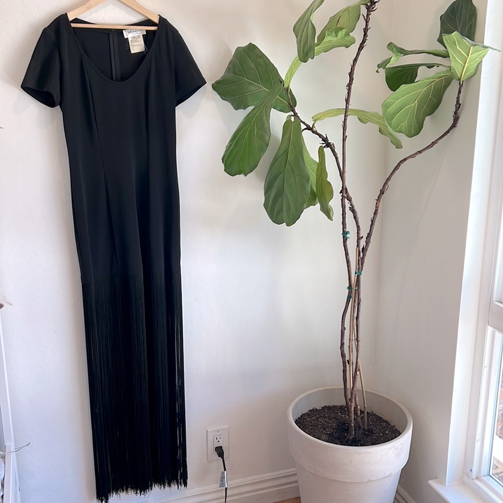 Yves Saint Laurent Black Mini Dress